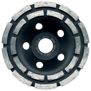 Diamant-Topfscheibe Doppelreihig Basic - 180 mm - 22.23 mm - (12+12)