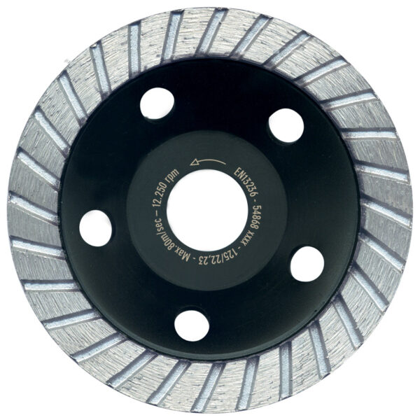 Diamant-Topfscheibe Basic - 105 mm - 22.23 mm - geschlossenem Schneidrand