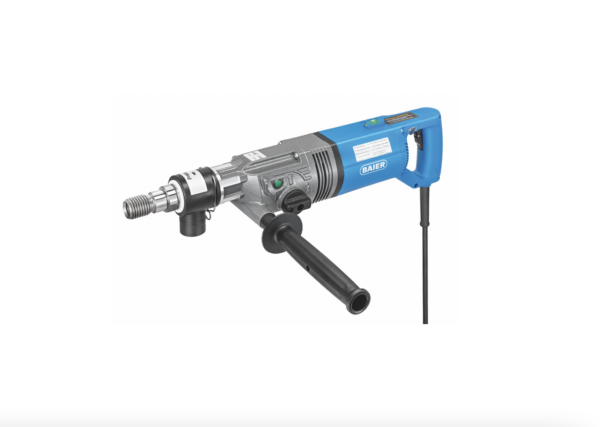 BAIER 2 Gang Diamant Trockenbohrmaschine BDB829 - 230V/2150W - mit Softschlag -  Aufnahme: 1/2" und 1 1/4" - Hand- und Bohrständergeführt