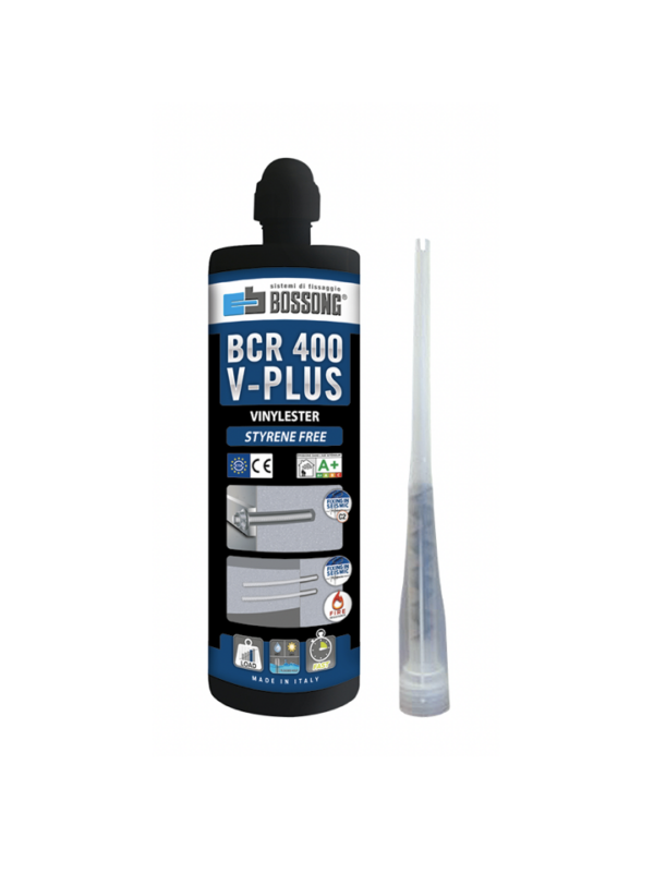 Injektionsmörtel BCR 400 V-Plus - ETA-CE Option 1 - Option 7 - Seismic C1 - C2 - ReBar - BETA