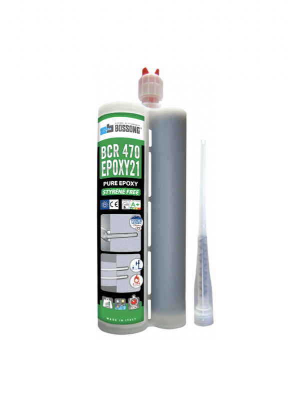 Injektionsmörtel BCR 470 Epoxy 21 - ETA-CE Option 1 - Option 7 - Seismic - C2 - ReBar - BETA