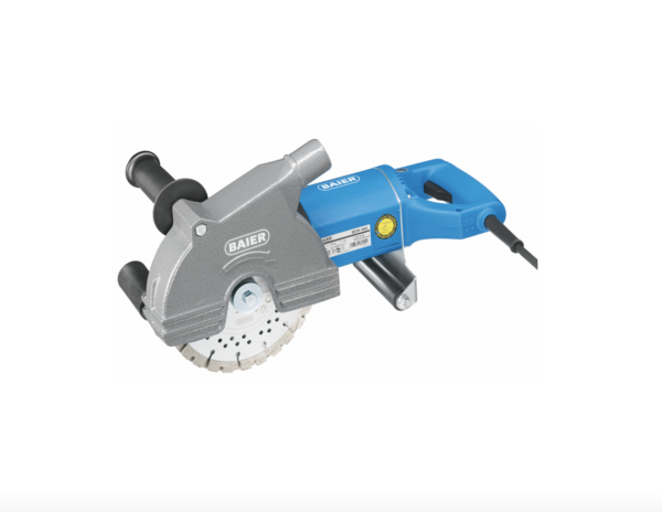 BAIER Diamantfräse BDN 464/4 - mit 4 Diamantscheiben für stegfreies Fräsen bis 20mm Breite und 60mm Tiefe - 230V/2400W - Werkzeugaufnahme 22.2mm