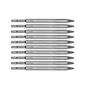 SDS plus Spitzmeissel Professional - 250mm - Spitze quadratisch - Set à 10 Stk.