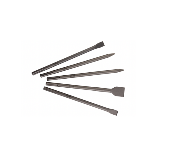 SDS max Meissel Set Professional 5-teilig SDS max - bestehend aus je 2 Stk. Spitzmeissel - 2 Stk. Flachmeissel und  1 Stk. Breitmeissel