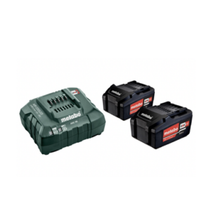 METABO Basis-Set 2 x Li-Power 18V/4 Ah und Ladegerät ASC 55