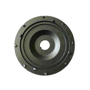 Diamant-Topfscheiben TOP (PKD) - 125 mm PCD - Doppel-PKD Topf mit Gummi - Fiberglass