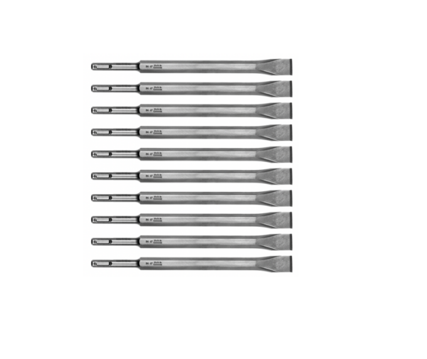 SDS plus Flachmeissel Professional - 250x20mm - Set à 10 Stk.
